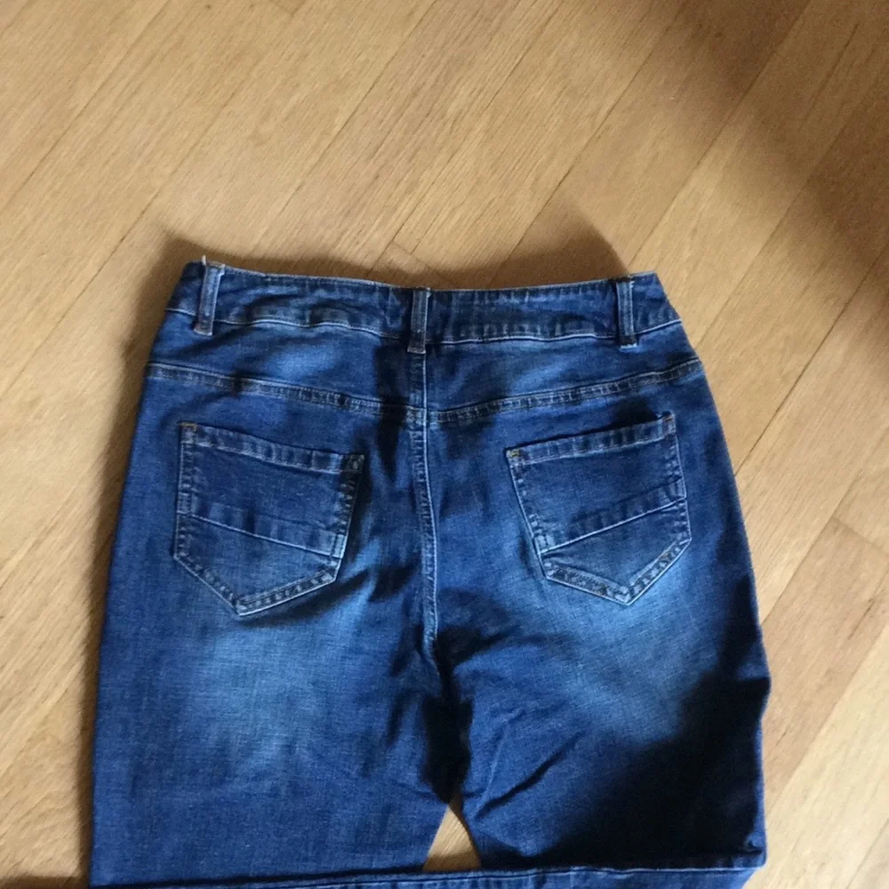 EUC Eric skinny jeans w/blue floral embroidery - Picture 12 of 12